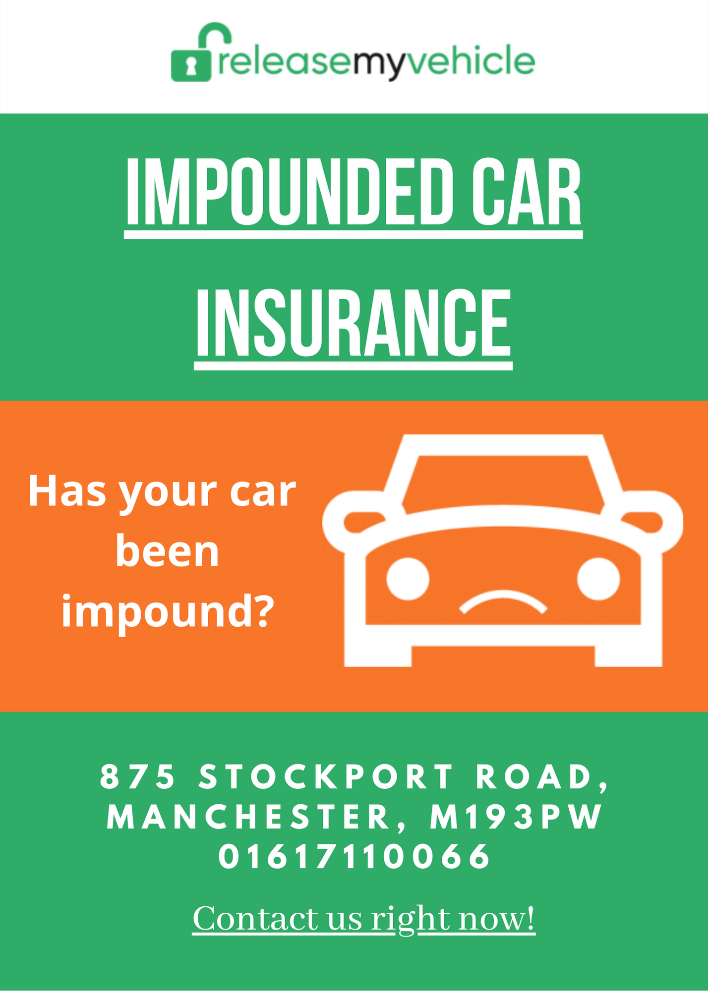 Impounded car insurance