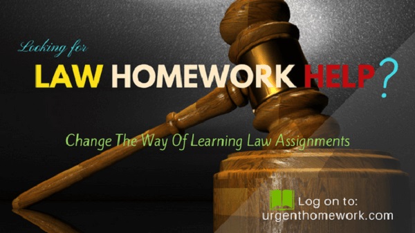 Law Homework Help