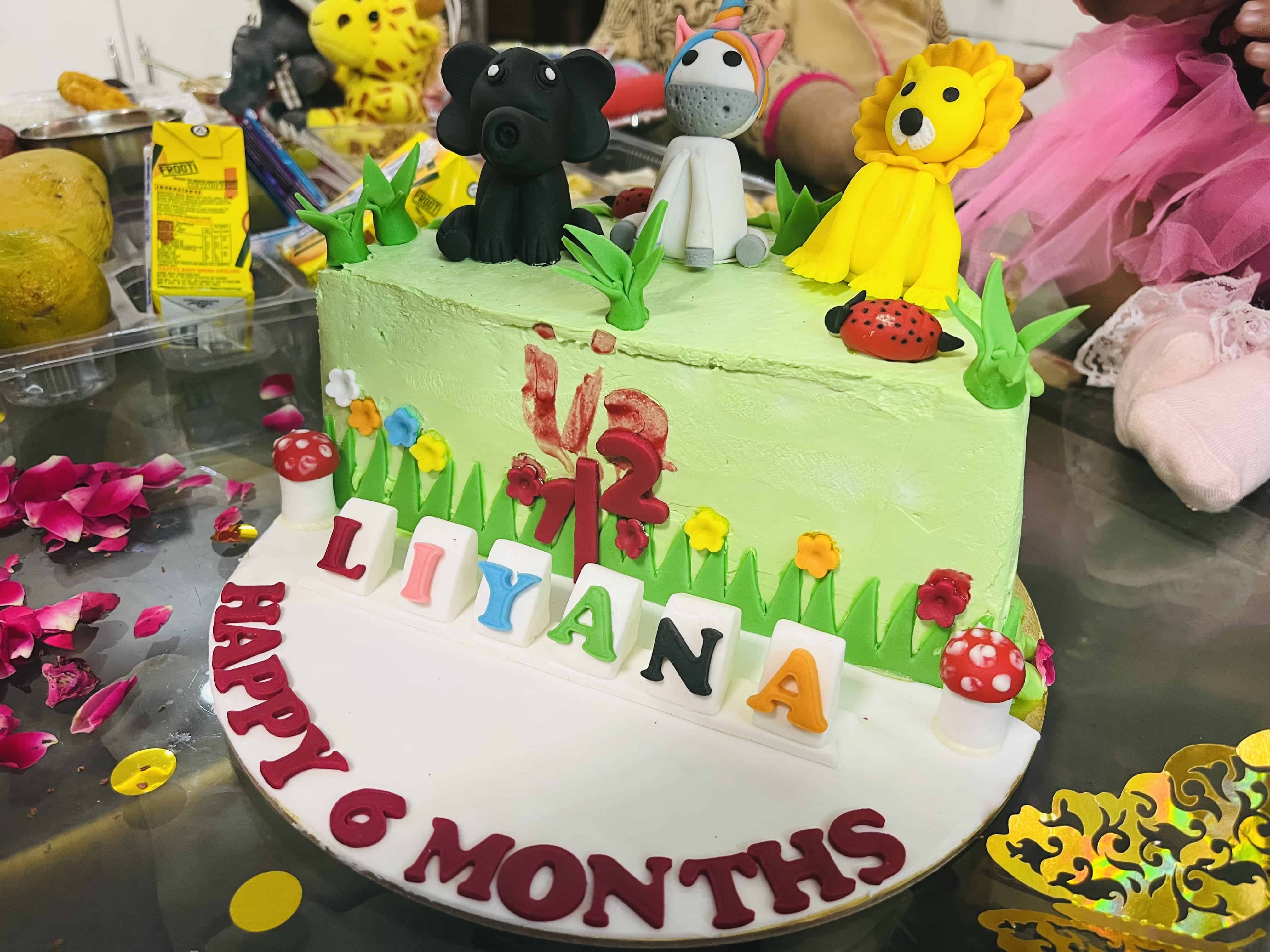 Half Birthday Cake Ideas for Kids