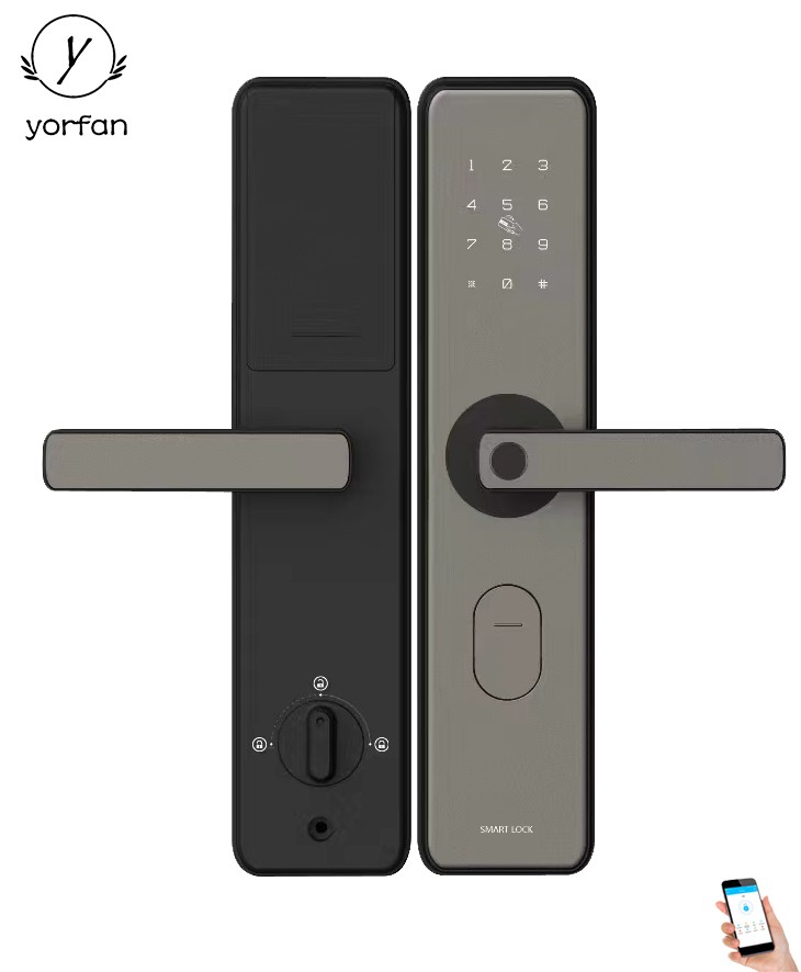 Buy Intelligent-Manufactured Bluetooth Glass Door Lock for Advanced Security