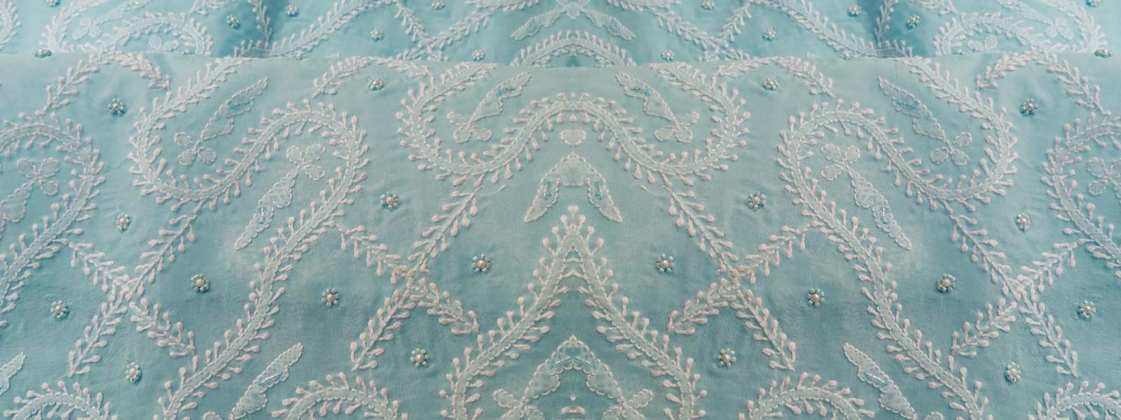 Best Quality Cotton Chikankari Fabric Online  