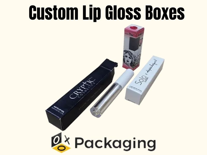 Get Your Custom Lip Gloss Boxes - Wholesale Lip Gloss Packaging Boxes made in Custom Shapes, sizes, and layouts. We offer quality and error-free packaging services with free shipping in all USA.