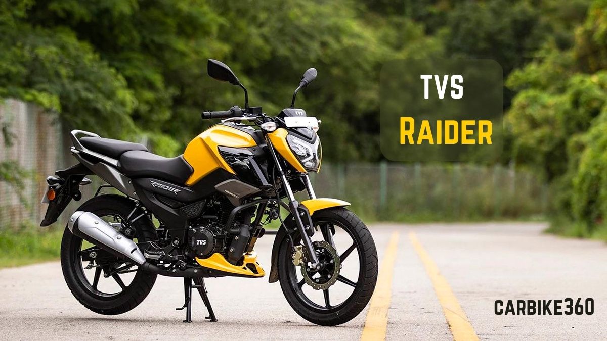 TVS Raider: Engine and Specification
