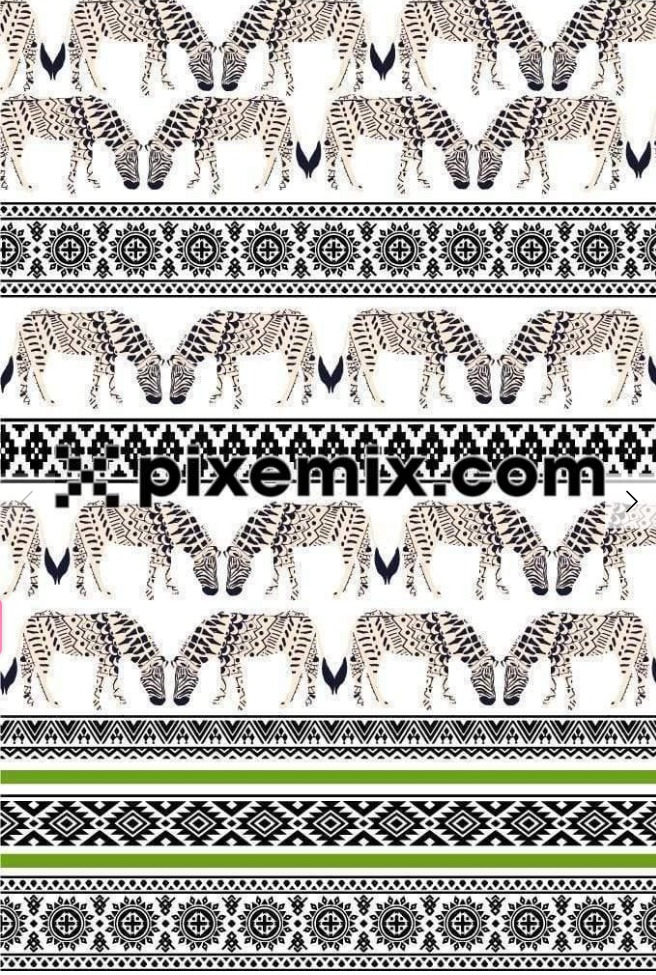 Tribal Zebra