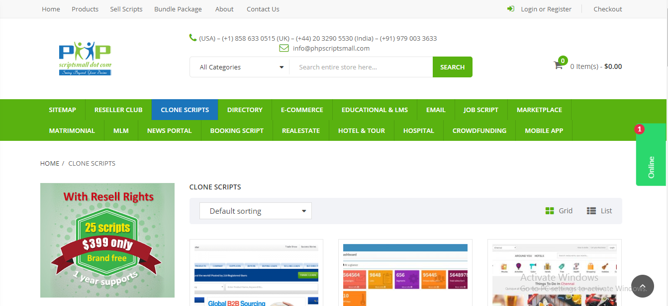 Readymade PHP Scripts - PHP Clone Scripts