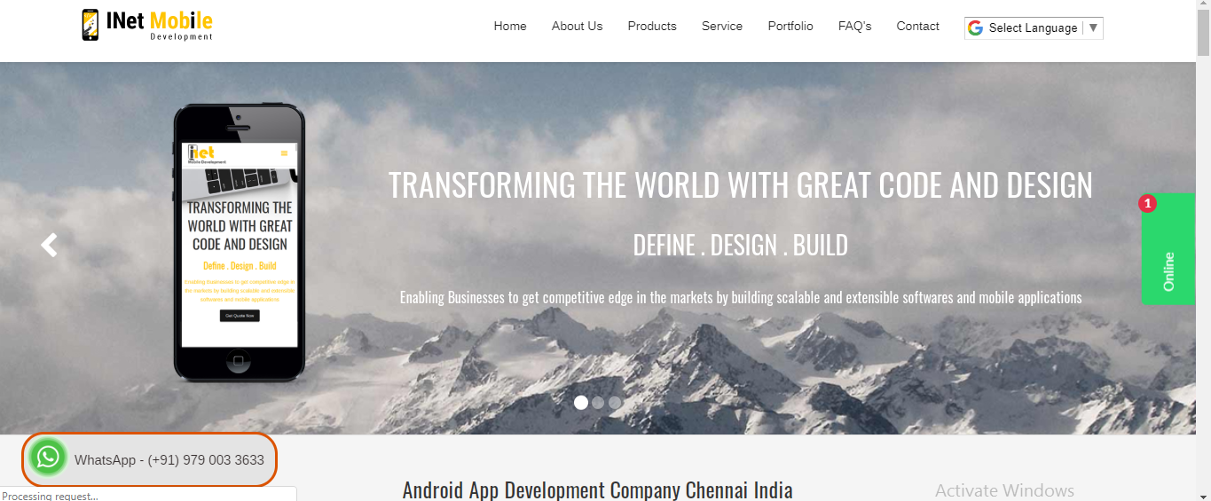 Android App development company in India