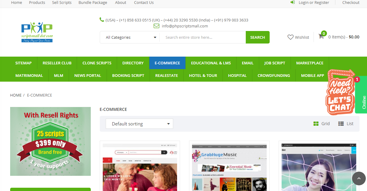 Ecommerce Script | Multi-Vendor Shopping Cart Script | Open Source Ecommerce Script | Advance Ecommerce Script