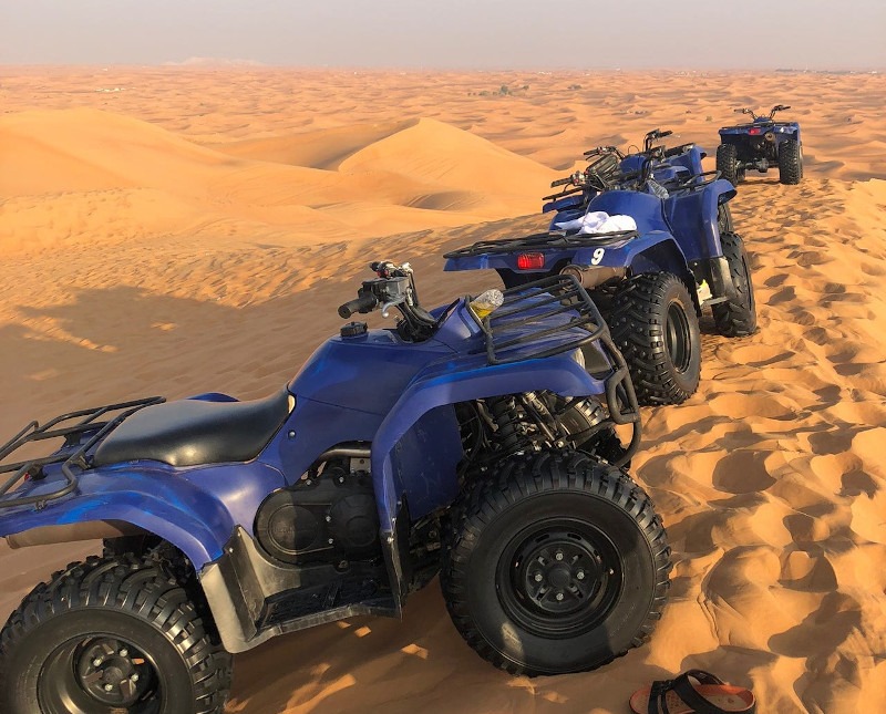 Quad bike Dubai Desert tours at an affordable rate