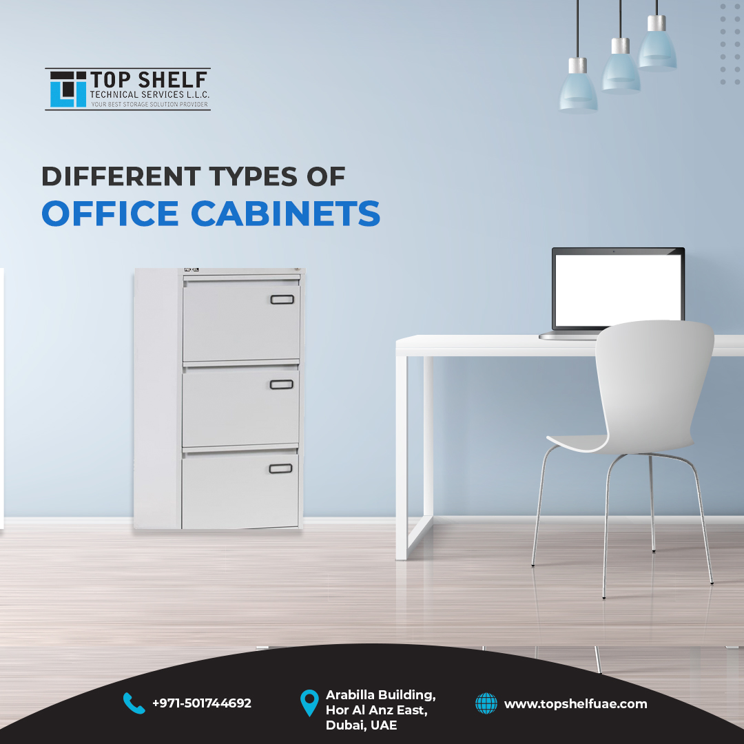 Different types of office cabinets