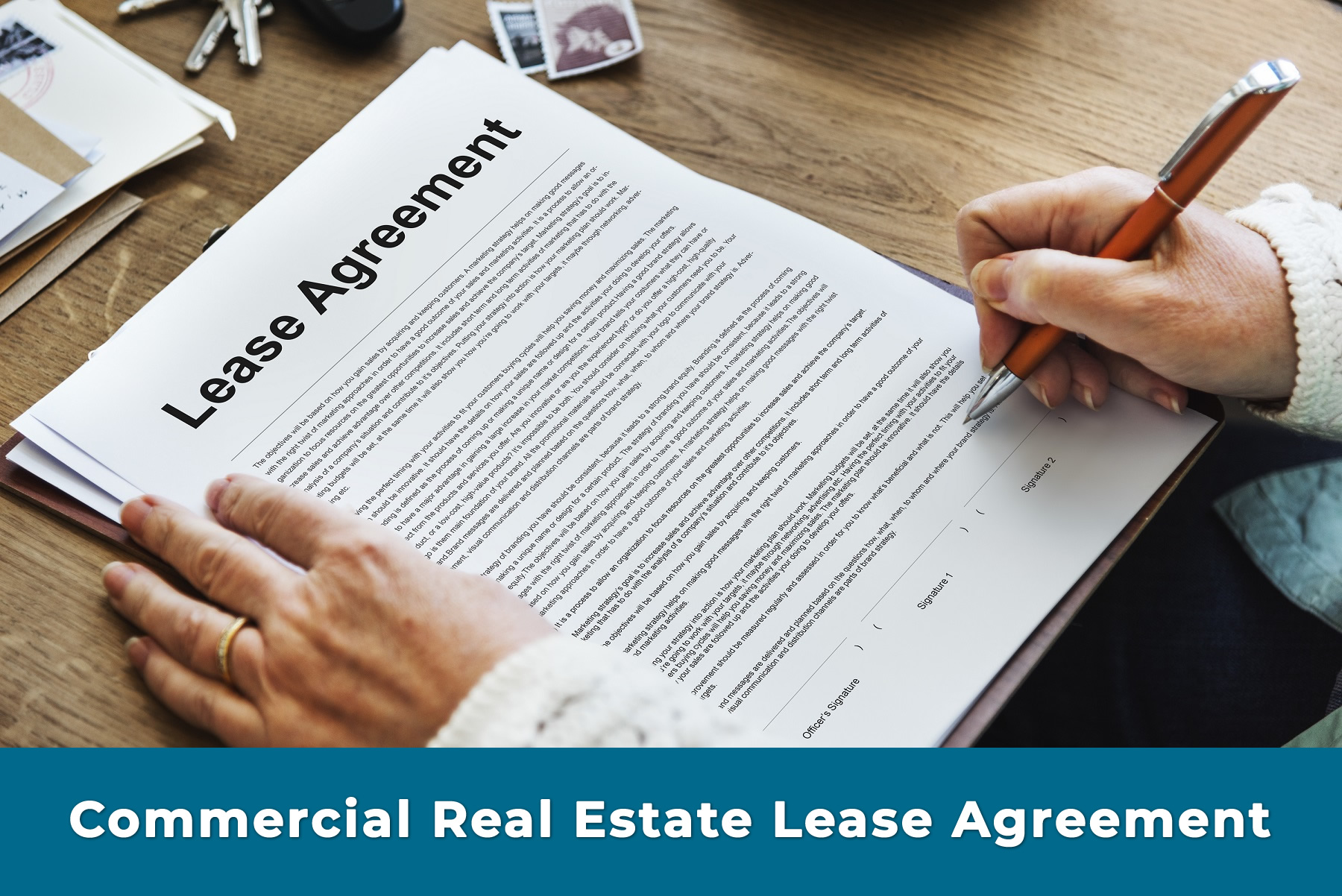 Things to Know Before Signing a Commercial Real Estate Lease Agreement