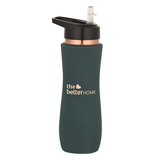 The Better Home Copper Water Bottle with Sipper | 100% Pure Copper Bottle