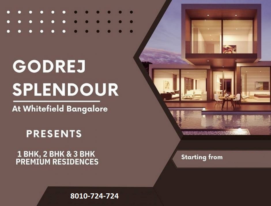 Godrej Splendour Bangalore: A Project that is designated with Greenery