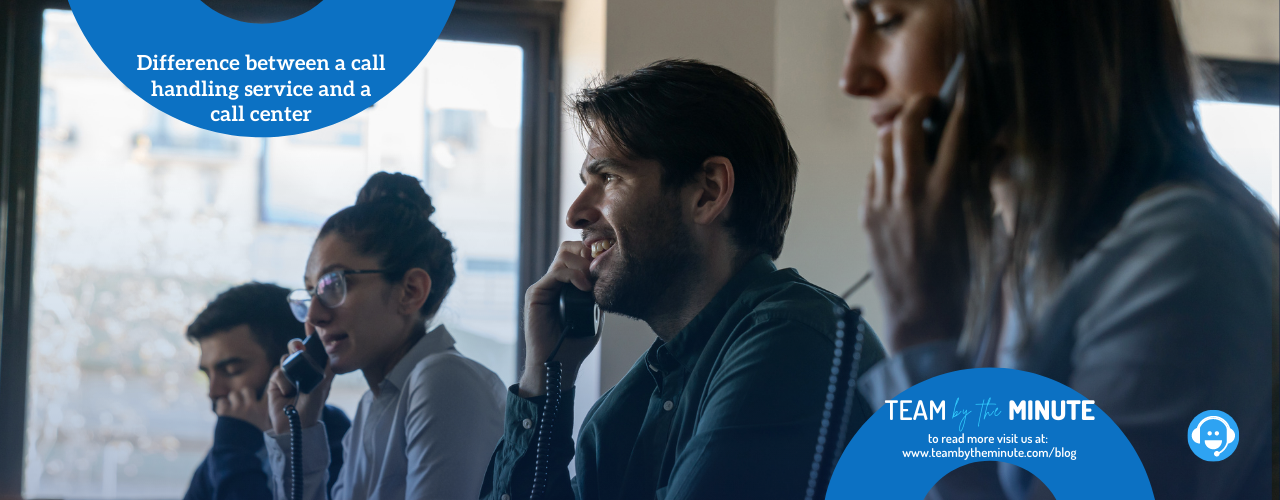 Difference between a call handling service and a call center