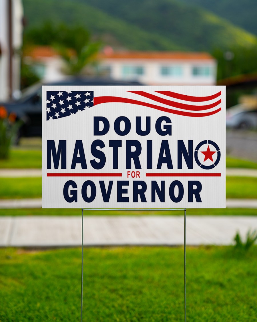 Doug Mastriano for governor yard sign