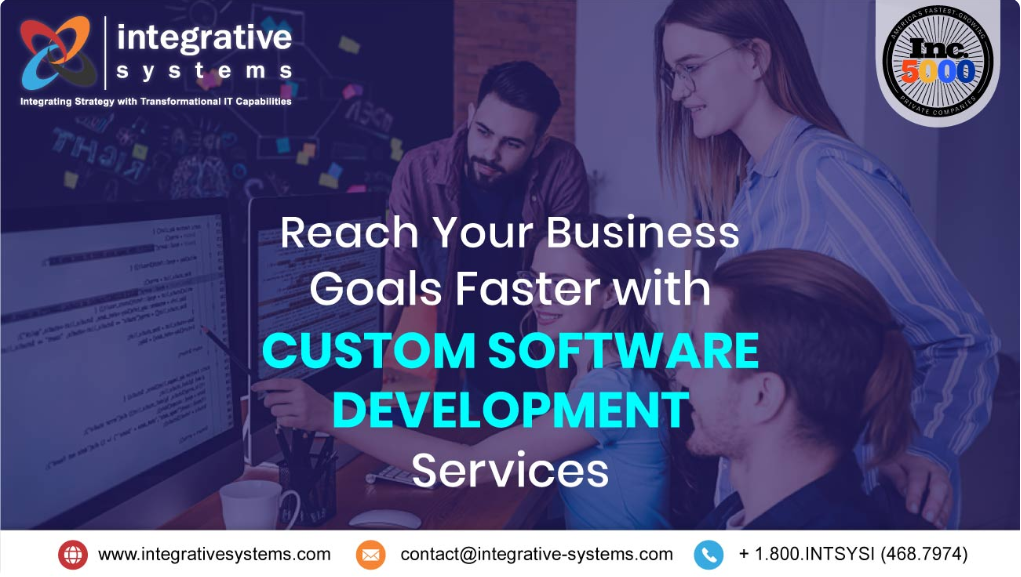 Achieve Your Business Goals Faster with Custom Software Development Services