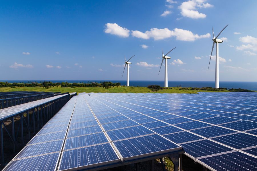 Save power directly using high level solar panels