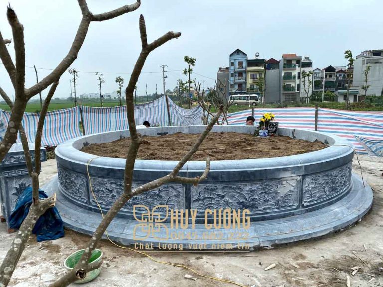 Các mẫu mộ đá tròn đẹp phổ biến được ưa chuộng nhất hiện nay