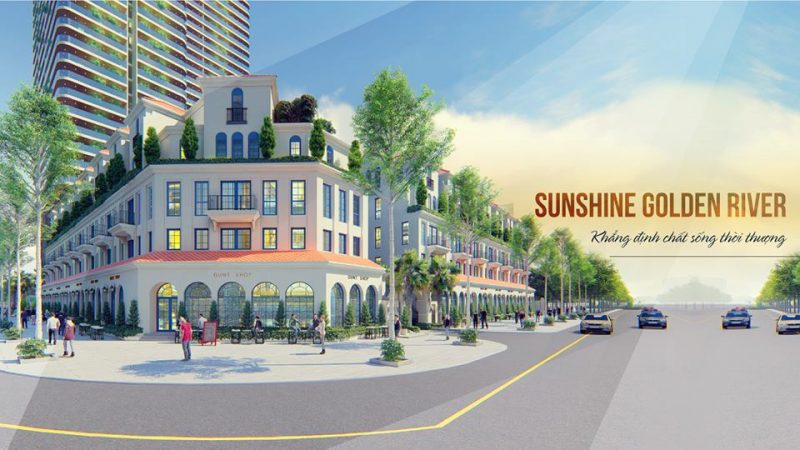 Cập nhật thông tin cho thuê shophouse tại Sunshine Golden River
