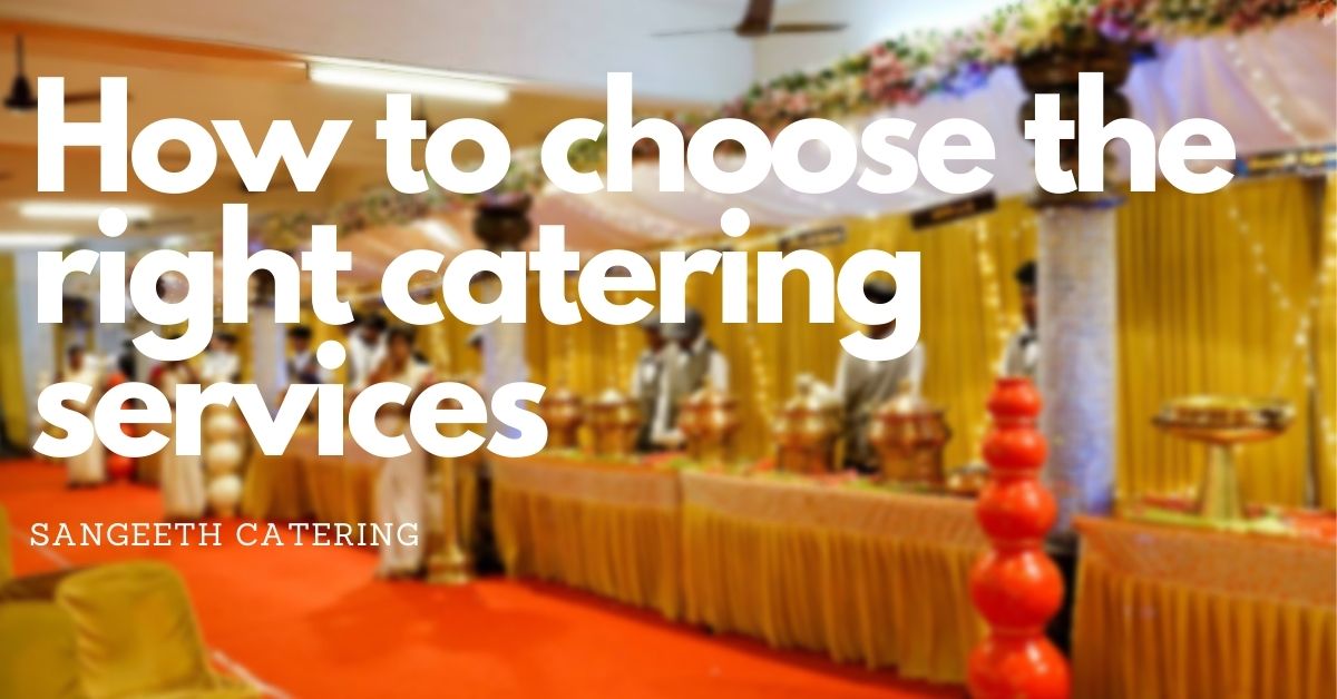Best wedding catering services in Madurai sangeeth catering