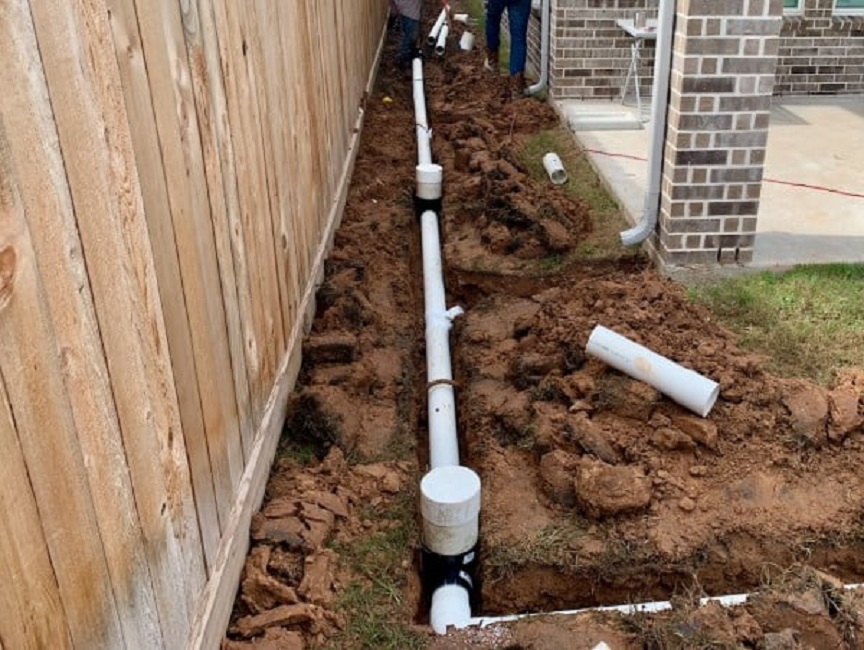 French drain installation near me