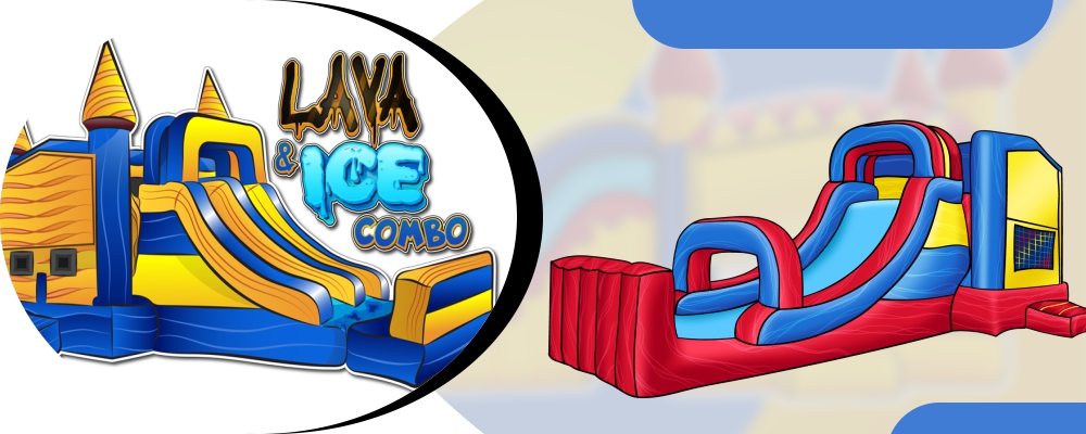 Inflatable Pool Slides Rental - Bounce Houses 