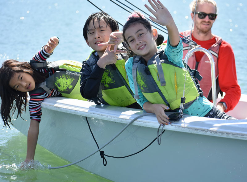 Why is it important for a kid to learn to sail?