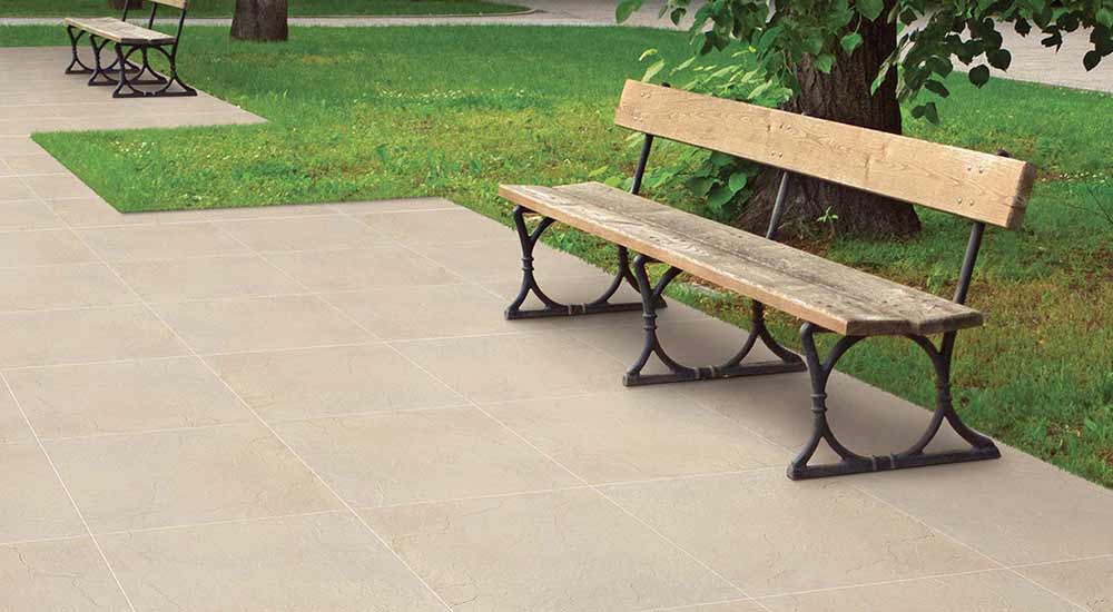 Designer outdoor tiles for Garden, Balcony, Pathway, Courtyard, Corridors and More