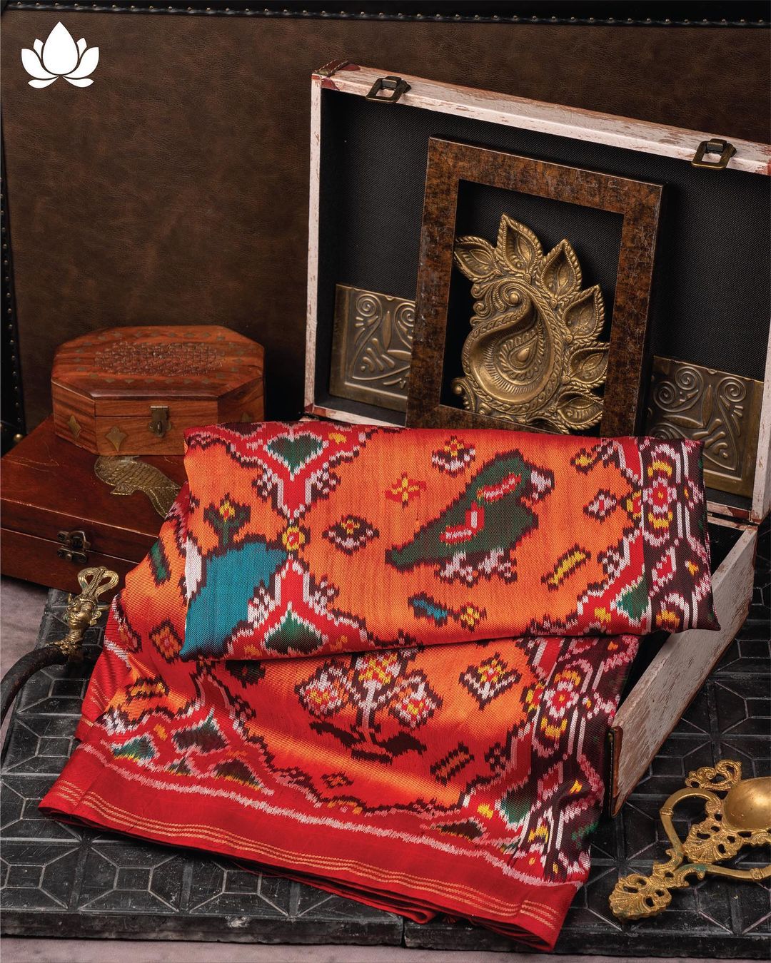 Handloom Patola Saree Collection at Brand Mandir 
