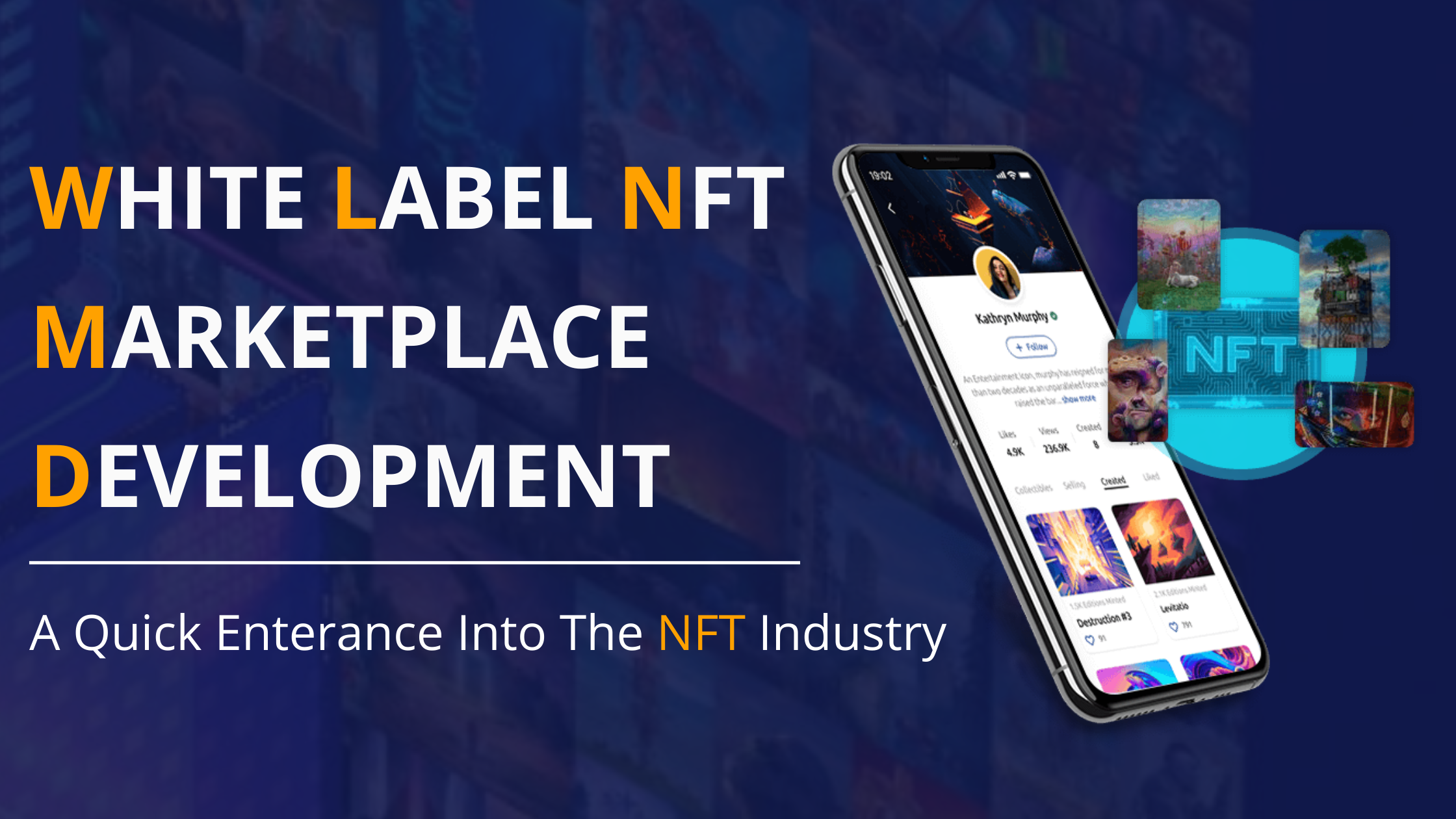 White label NFT marketplace solution for aspiring entrepreneurs