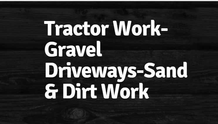 Crushed Concrete Driveway - jwtractorwork