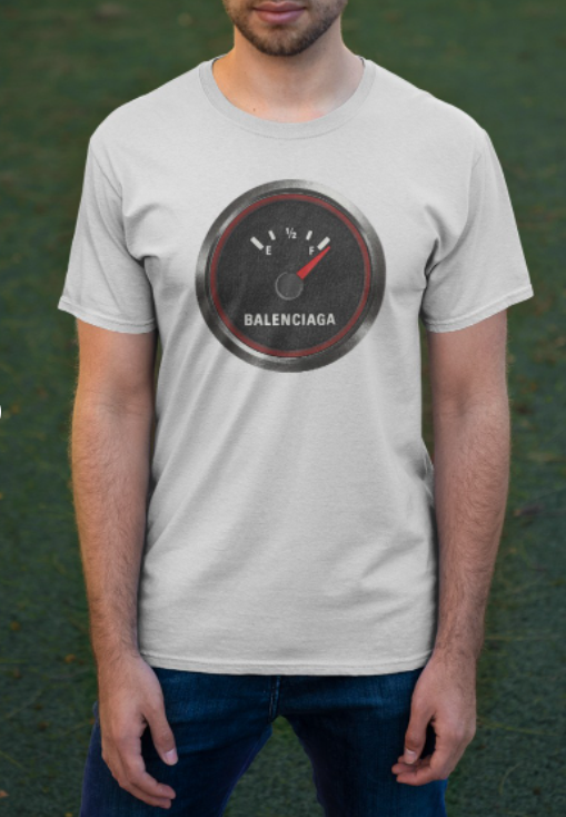Balenciaga Fuel Gauge T Shirt