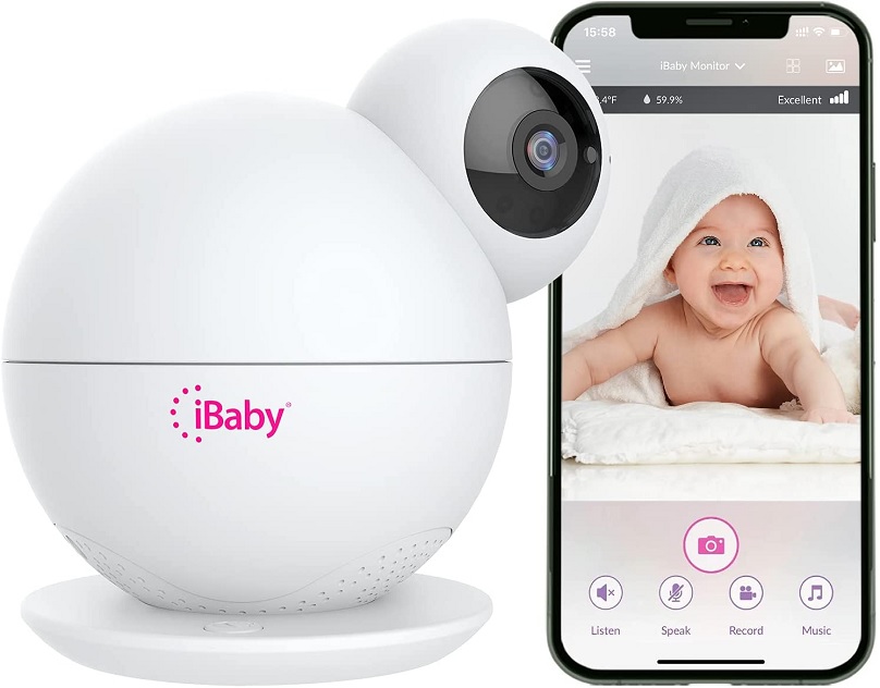 I can check on my baby girl anytime anywhere with this baby monitor