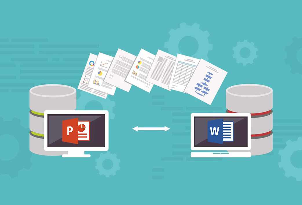 Convert powerpoint to word