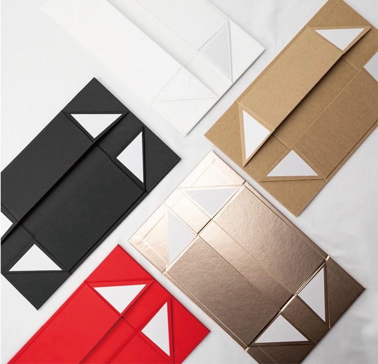 Foldable Rigid Boxes or Flat Fold Rigid Boxes