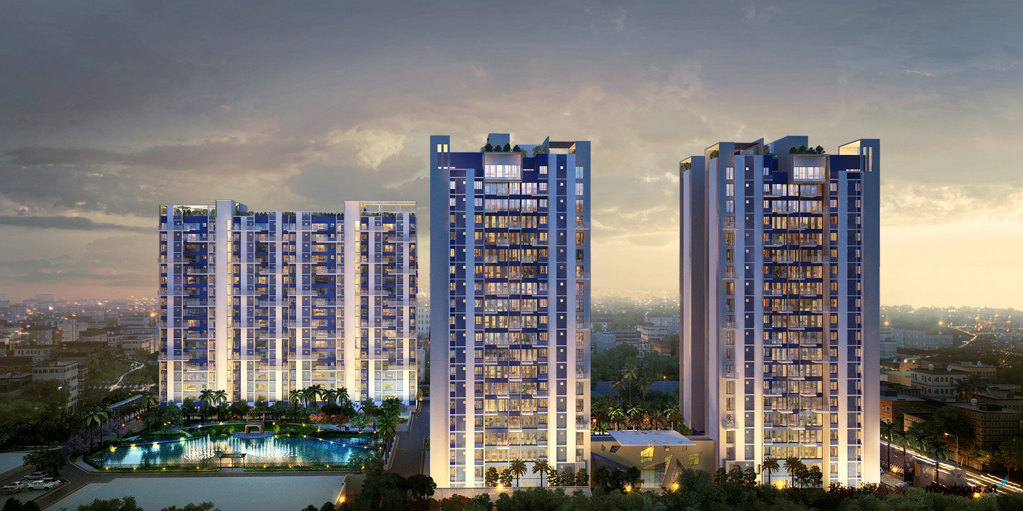 SUGAM MORYA, KOLKATA- 3 BHK FLAT FOR SALE