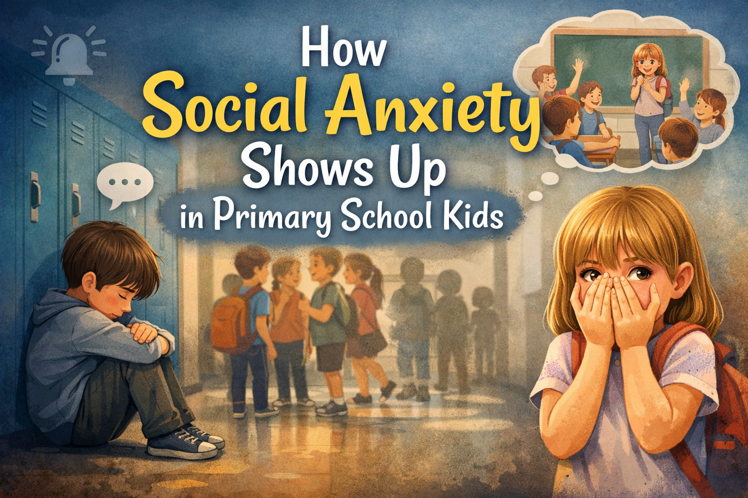 How Social Anxiety Shows Up in Primary School Kids
