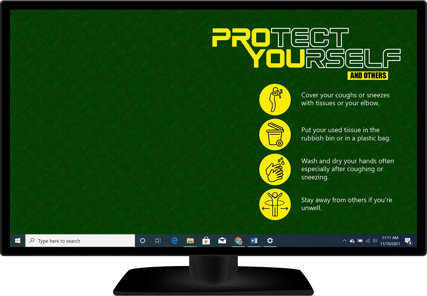 How Can We Change Corporate Desktop Background?