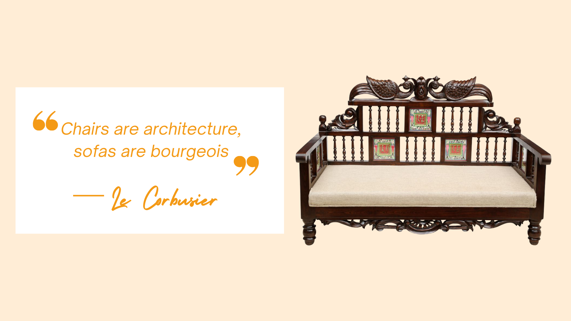 This Is How You Choose The Right Fabric for a 3-Seater Wooden Sofa