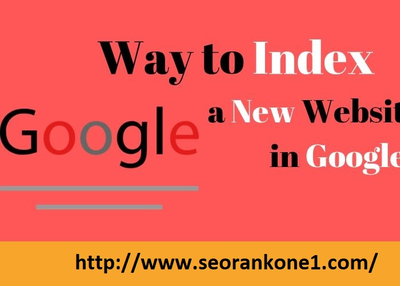 Way to Index a New Website in Google