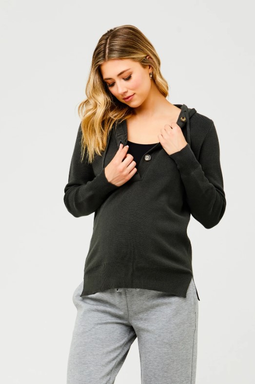 Winter Maternity Wardrobe Essentials: Must-Have Hoodies, Coats and Sweaters