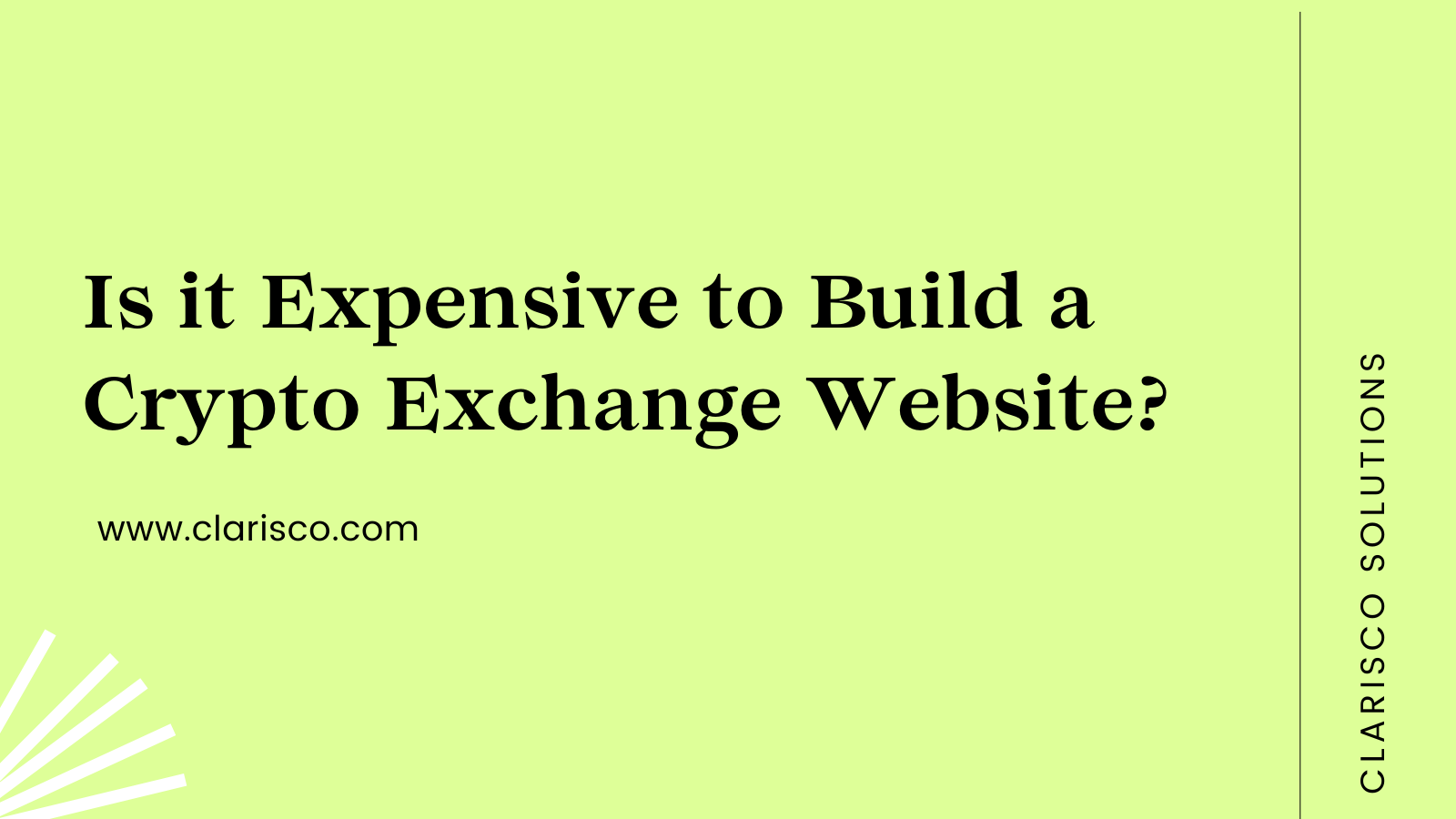 Is it Expensive to Build a Crypto Exchange Website?