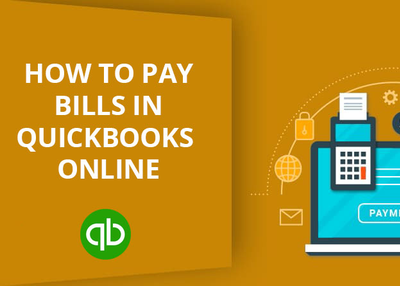 QuickBooksHow to Pay Bills in Quickbooks Online