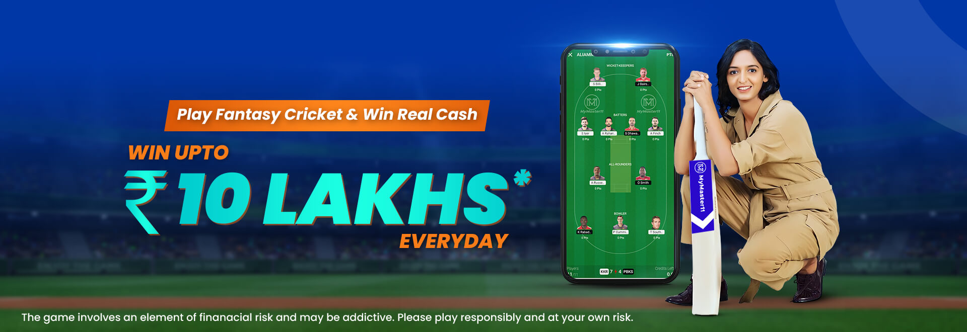 DC vs KKR | League 11 App