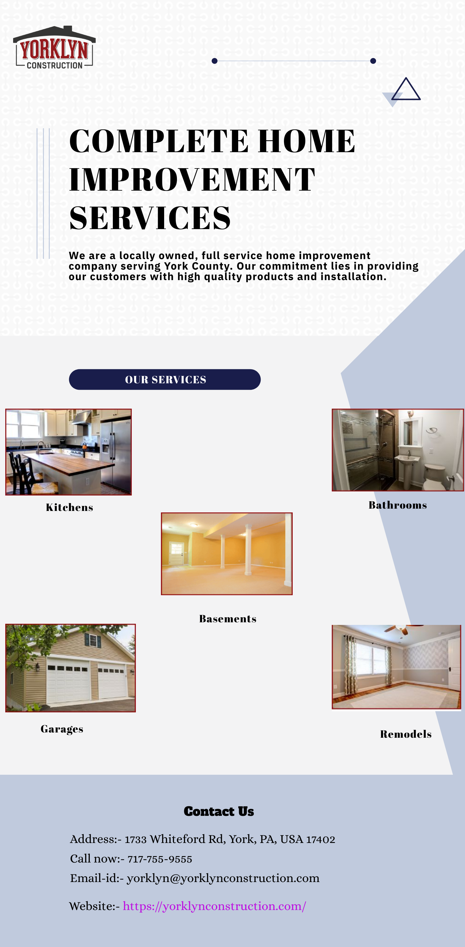 Home Improvement Services in York | Yorklyn Construction Co., Inc.