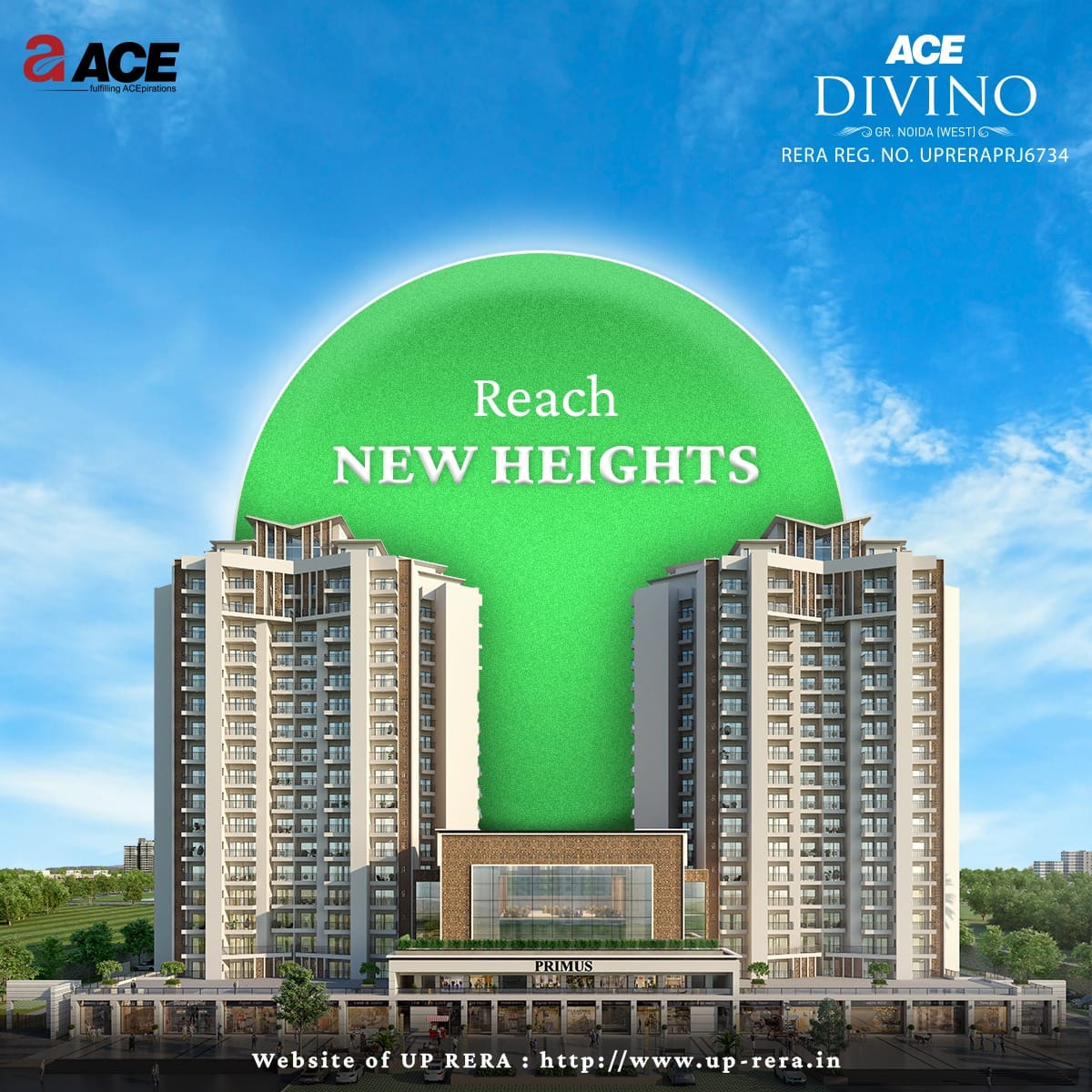 Luxury Flats in Noida Extension - Ace Divino