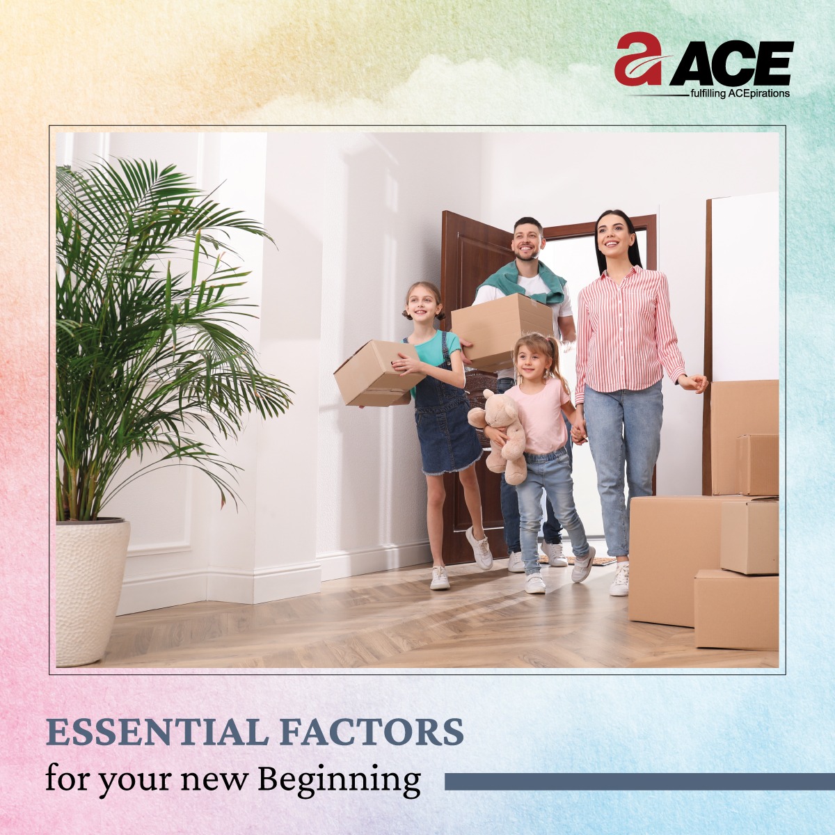 Essential Factors for your new Beginning