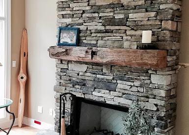 NATURAL WOOD MANTELS CUSTOMIZED