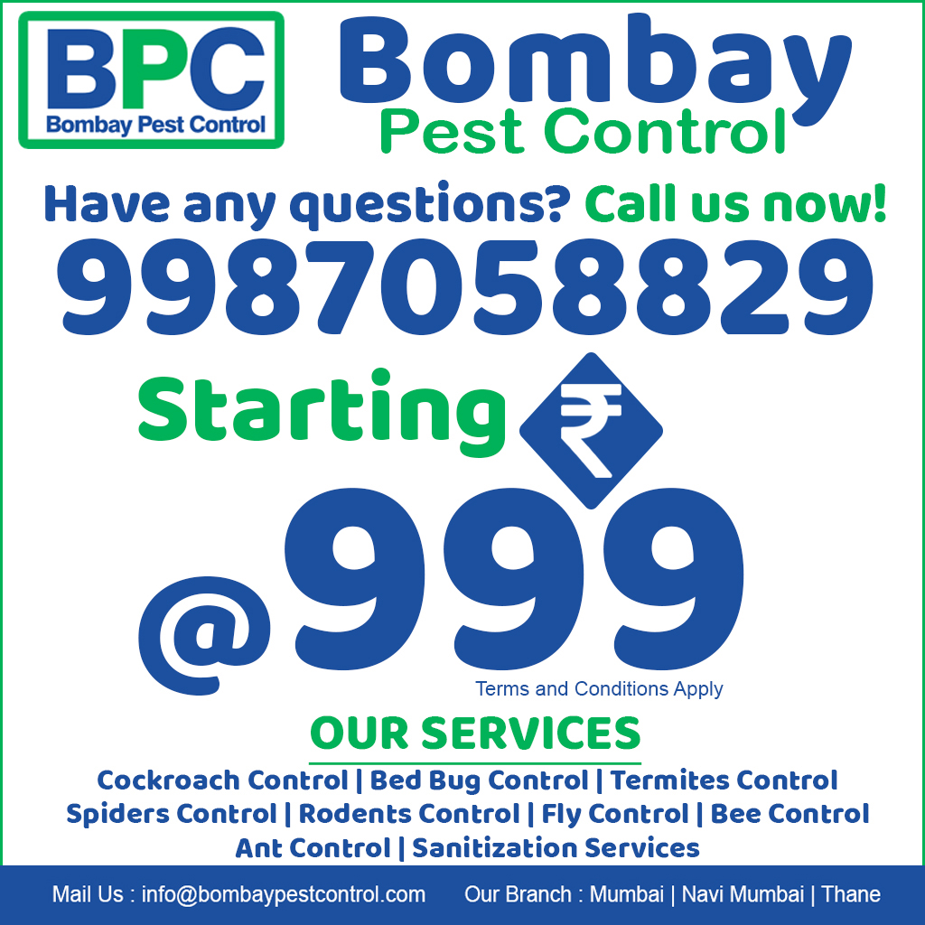 Pest Control in Vikhroli with 100% Safe | Bombay Pest Control