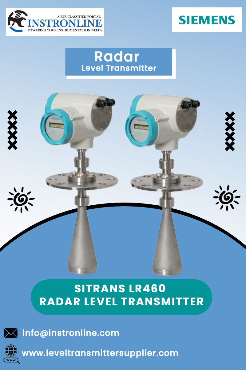 SITRANS LR460 RADAR LEVEL TRANSMITTER Suppliers In India