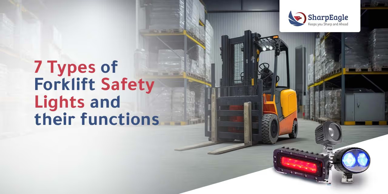 Type and functions of Forklift Safety Lights 